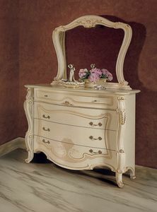 Opera chest of drawers, Dresser in classic, handcrafted style