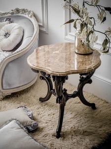 Art. 4074, Classical side table with marble top