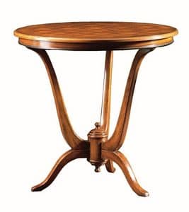 Claudio FA.0114, Deco table, wooden base with 3 feet