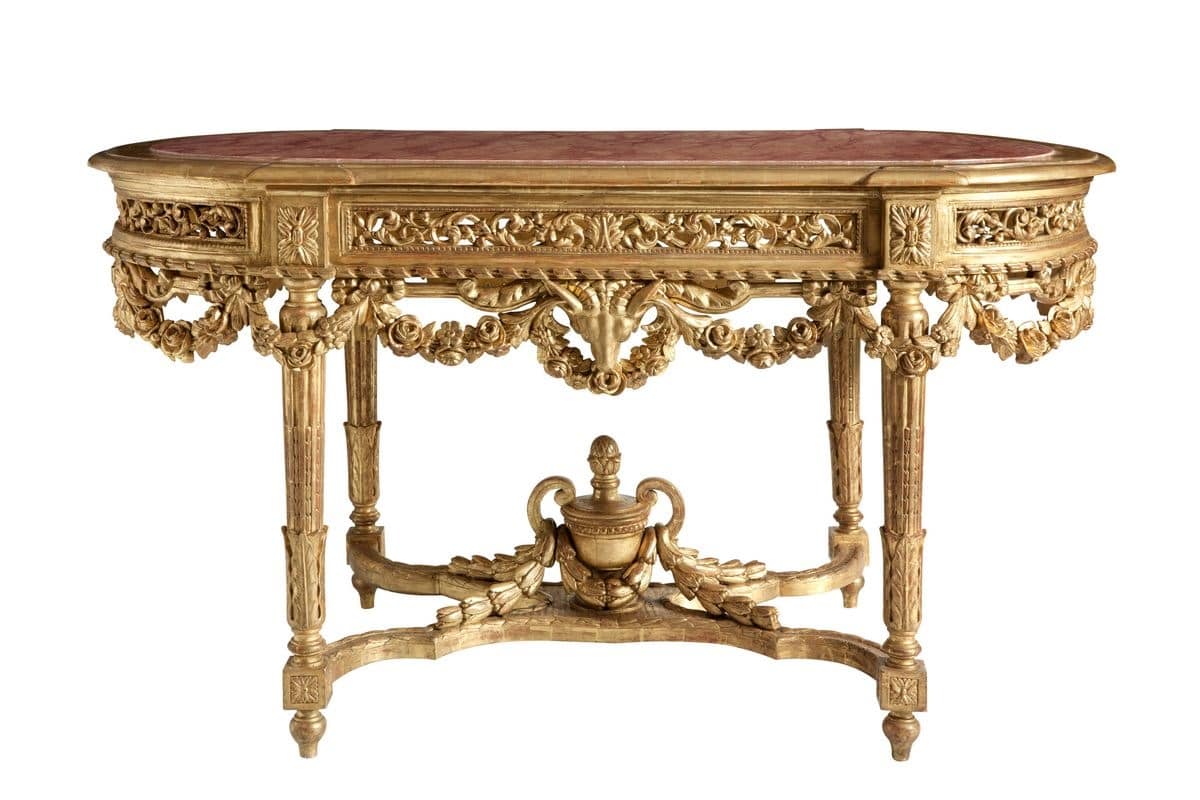 Classical carved console table for entrances | IDFdesign
