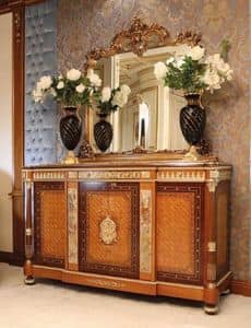 Art. 125, Classic sideboard with marble inserts