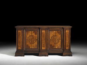 Art. 848 sideboard, Sideboard with two doors, with classic Verona's style