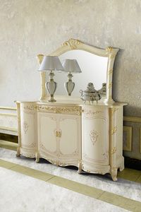 Madame Royale sideboard, Classic sideboard, hand decorated