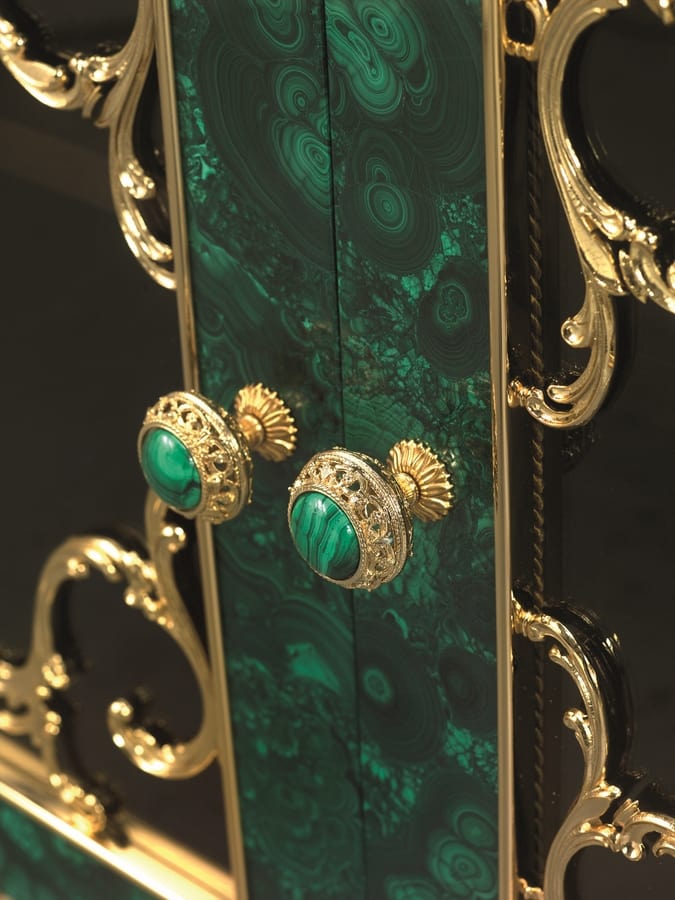 Luxurious sideboards with malachite decorations | IDFdesign