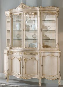 Art. 2290/13, Roccoc style glass cabinet