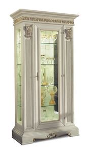 4043, Classic glass display cabinet with one door