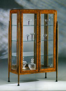 Art Dco Art.532 display cabinet, Art Deco style showcase