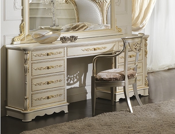 Brand new dressing table with led sensor mirror in wholesale price. - Beds  & Wardrobes - 1696936908