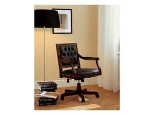 LUIGI XVI QUADRA office 8223A, Luxury presidential office chair, tilting mecanism