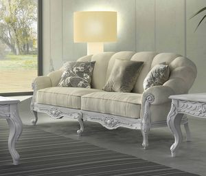 Giada Art. 2911 - 2921, Handcrafted carved sofas