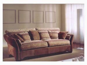 Ginevra Sofa, Classic style sofa for sitting room