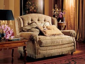 Katerina sofa, Two-seater sofa, luxury classic style