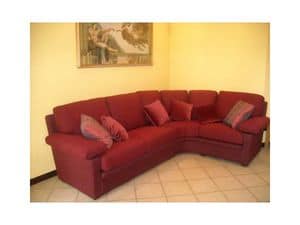 Maximum Sofa, Sofa in red fabric, for residential use