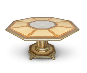AGNES / table, Luxurious table with octagonal top
