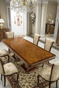 Aida table, Elegant table with briar top