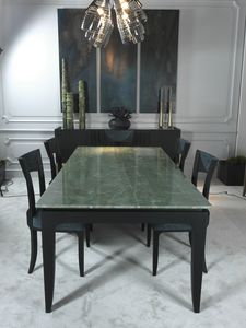 AURIGA Table DELFI Collection, Dining table with quartz top