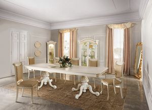 Diamante Art. 2621, Majestic wooden dining table