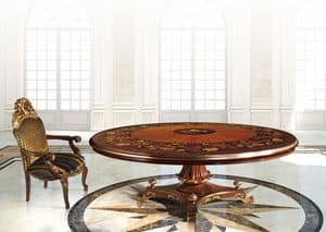 Hermitage ML/051/R, Classic table with round top