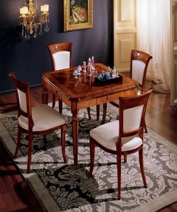 Maggiolini table 799, Luxury classic squared table