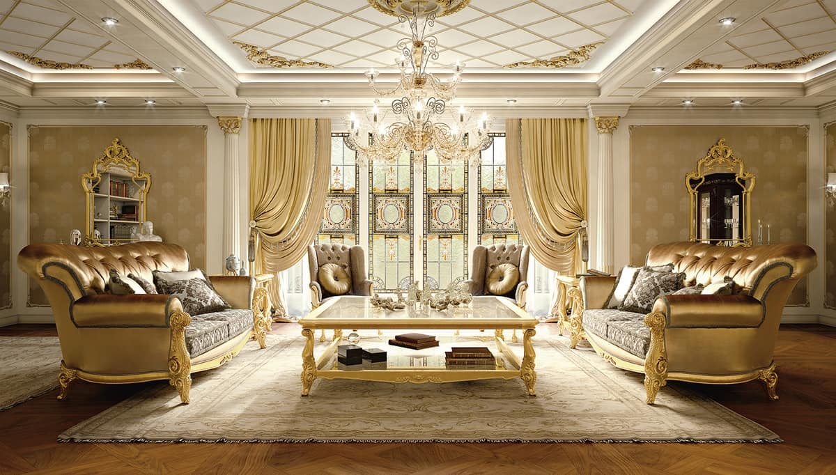 Armchairs with luxurious decors | IDFdesign