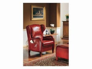 Dundee, Armchair in classic style for hotel hall