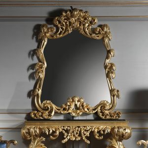 Art. 995 mirror, Mirror with rich carvings