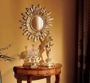 Emanuela mirror, Wall mirror with sun shape