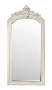 Mirror 5037, Classic style mirror, with carved wooden frame