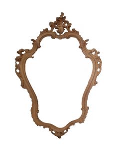 MOD. 03, Mirror with precious handcrafted carvings