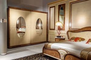 AR21 Arts two doors wardrobe, Classic wardrobe suitable for luxury hotel rooms