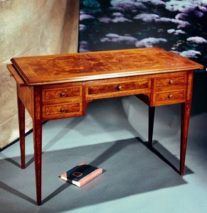 Art. 173 Parigi, Classic style desk, extendable top