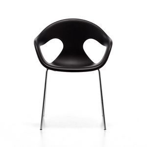 Sunny 4L, Elegant chair, comfortable shell in polypropylene, stackable
