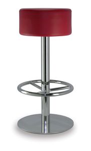 Cilindro, Stool with round padded seat