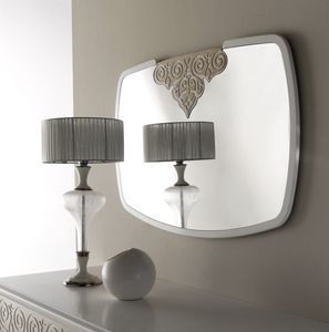 AN 723 A, Mirror with white frame