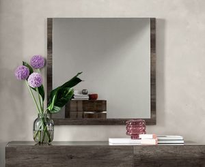 Medea Art. MEBVOSP01, Mirror with vintage oak finish frame