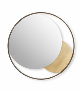 Round mirrors with thin frame