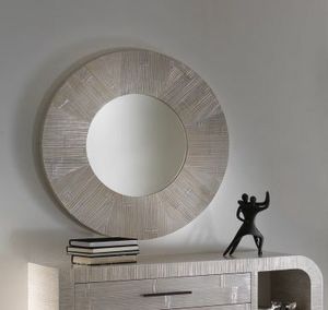 Specchio Kristal, Round mirror in ethnic style