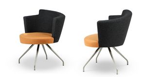 ELIPSE 1FX, Armchair for waiting areas
