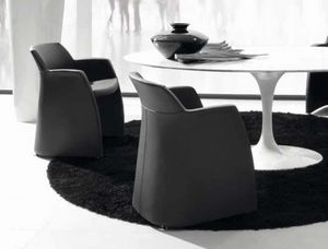Grey-S, Elegant chair for meeting room