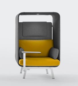 PRIVE, Armchair with high back and sides
