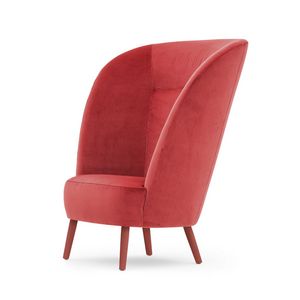 Rose 03043, Armchair with high backrest