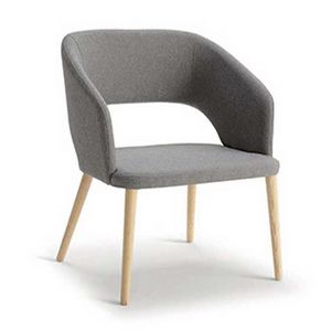 Time Simple lounge, Lounge armchair in ash wood