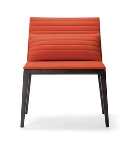 COC ARMCHAIR 015 L, Armchair with an essential design
