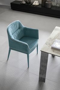 DALLAS PT616, Armchair upholstered in microfiber