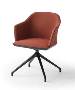 Manaa U, Upholstered armchair for office