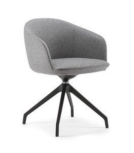 Milos 07, Swivel armchair for elegant offices