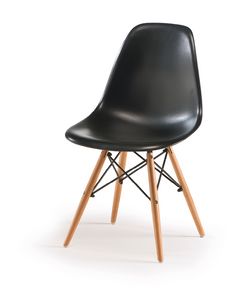 SE 507, ABS chair with beech legs