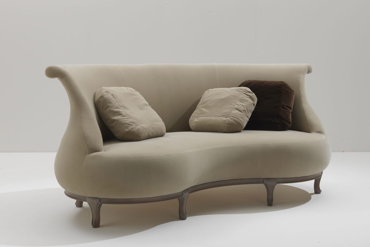 Comfortable Sofa With A Cozy Design Idfdesign