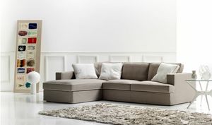 Cannes, Modular sofa with simple lines