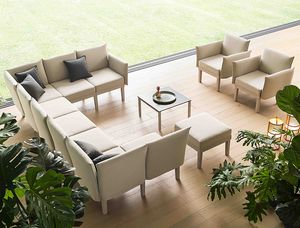Conga sofa, Modular lounge seating system, for indoors and outdoors